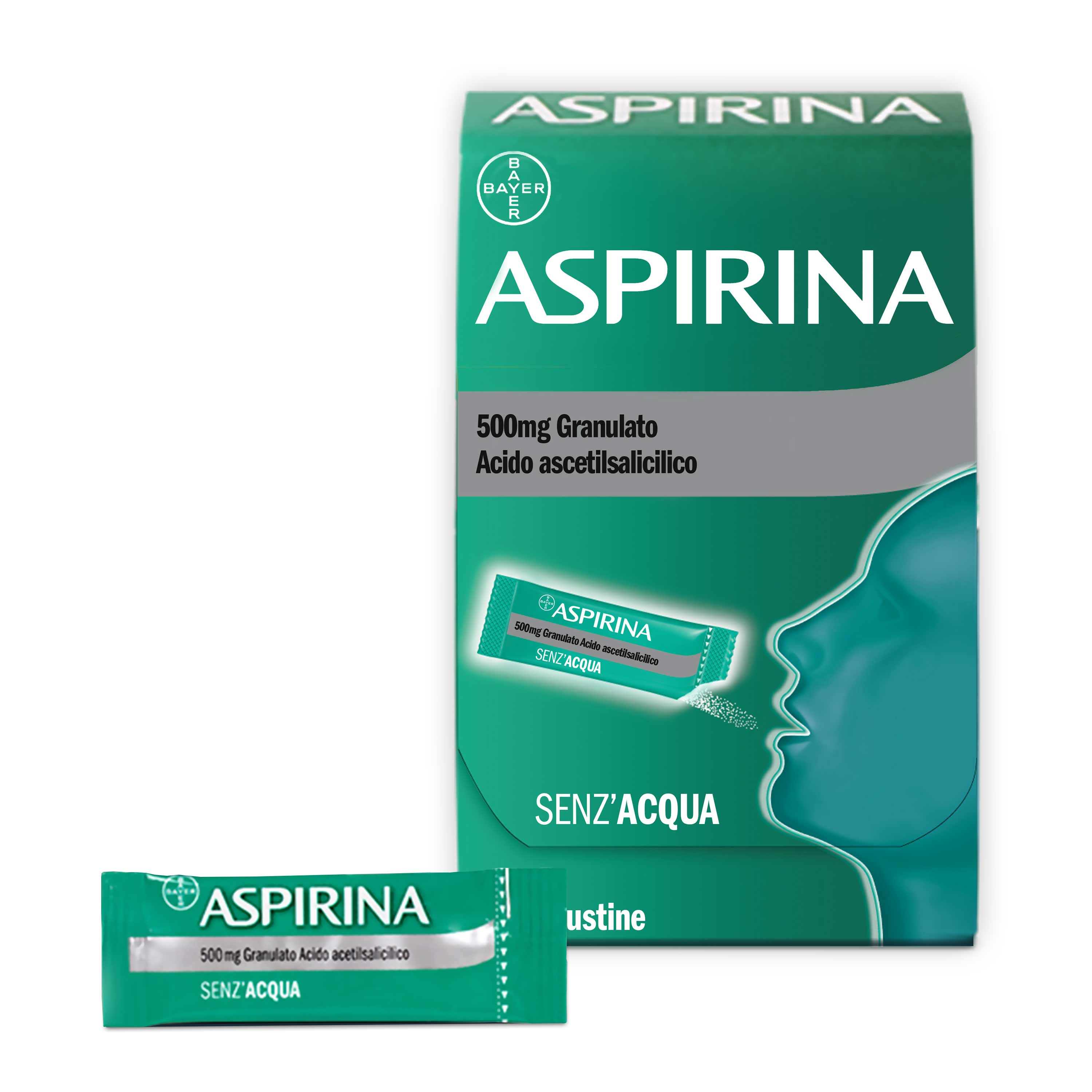 ASPIRINA*OS GRAT 10BUST 500MG - Farmapre