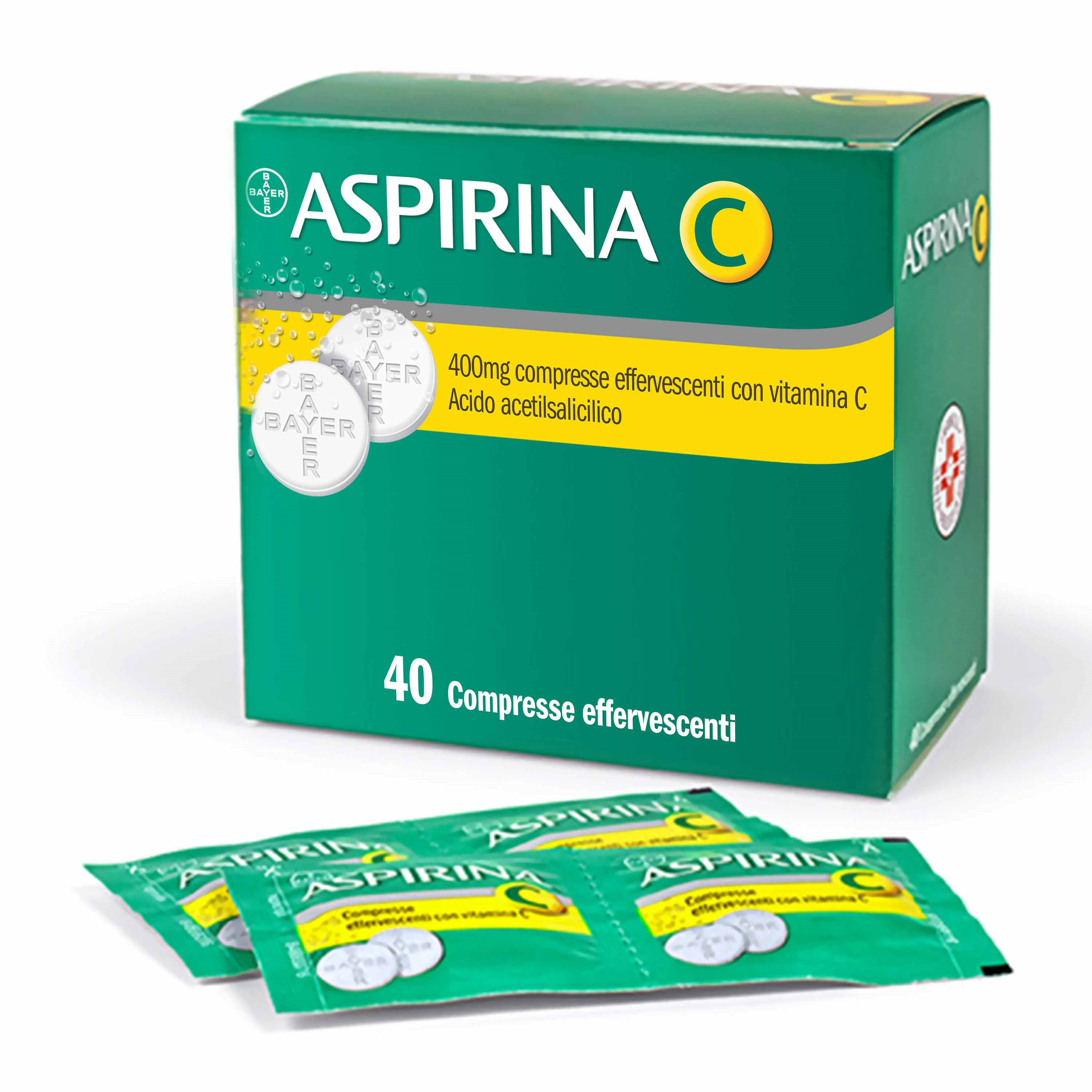 ASPIRINA C*40CPR EFF 400+240MG - Farmapre