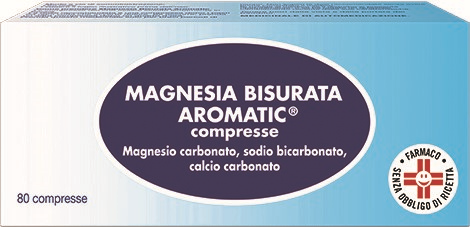 MAGNESIA BISURATA AROM*80CPR - Farmapre