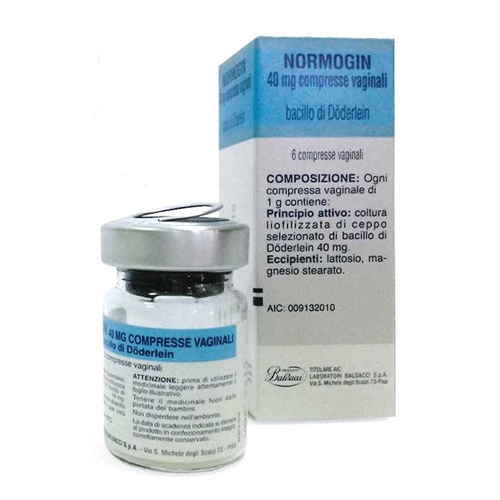 NORMOGIN*6CPR VAG 40MG - Farmapre