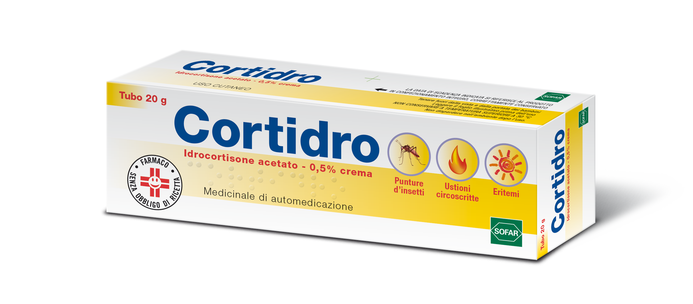 CORTIDRO*CREMA 20G 0,5% - Farmapre