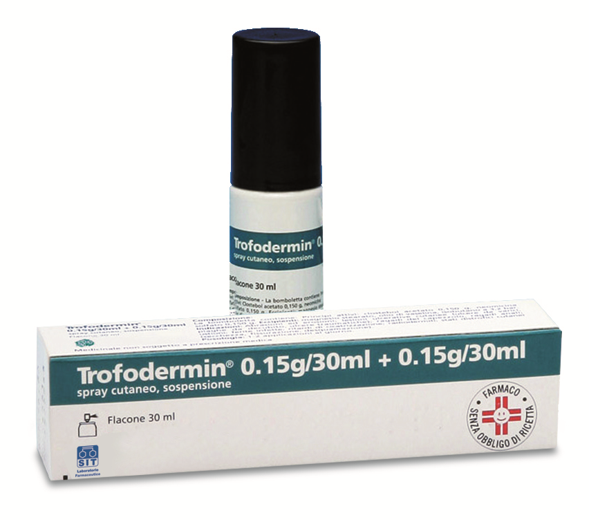 TROFODERMIN*SPR CUT 30ML 5%+5% - Farmapre