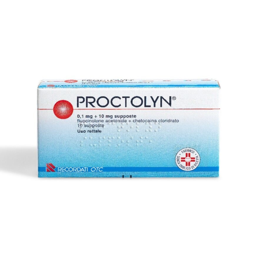 PROCTOLYN*10SUPP 0,1MG+10MG - Farmapre