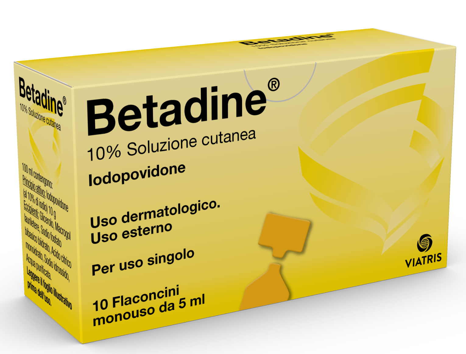 BETADINE*SOL CUT 10FL 5ML 10% - Farmapre