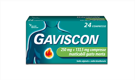 GAVISCON*24CPR MENT250+133,5MG - Farmapre