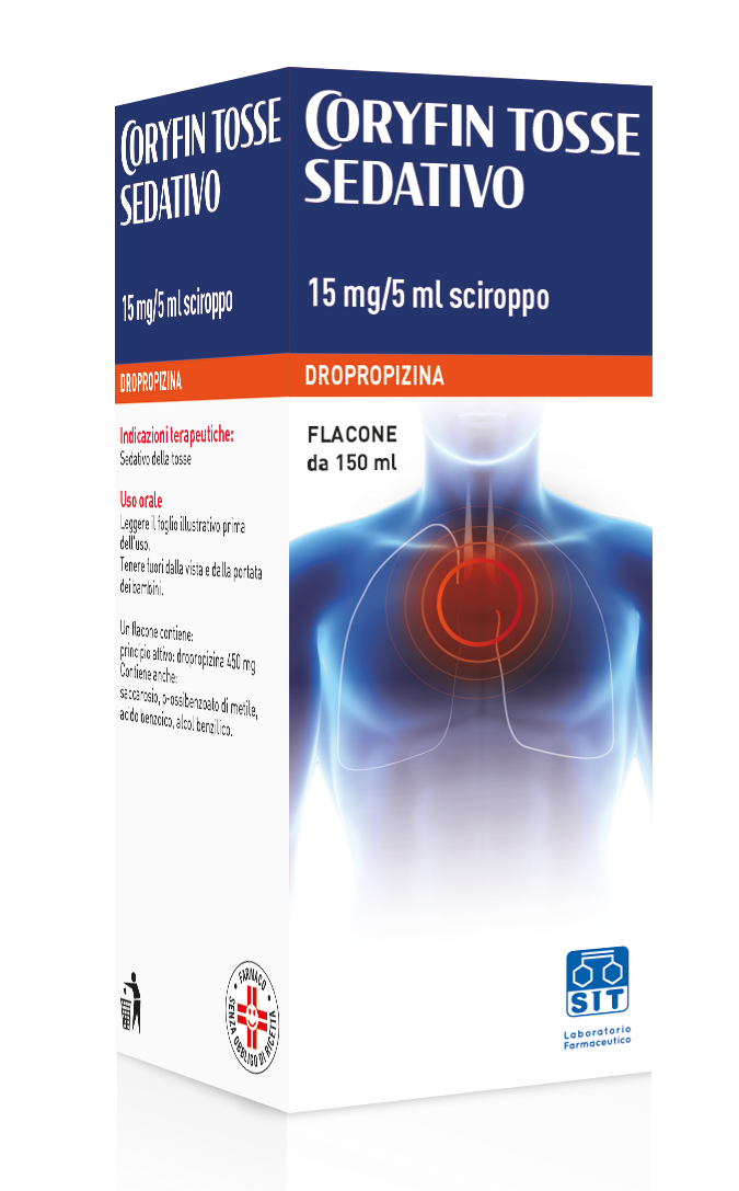 CORYFIN TOSSE SE*150ML15MG/5ML - Farmapre