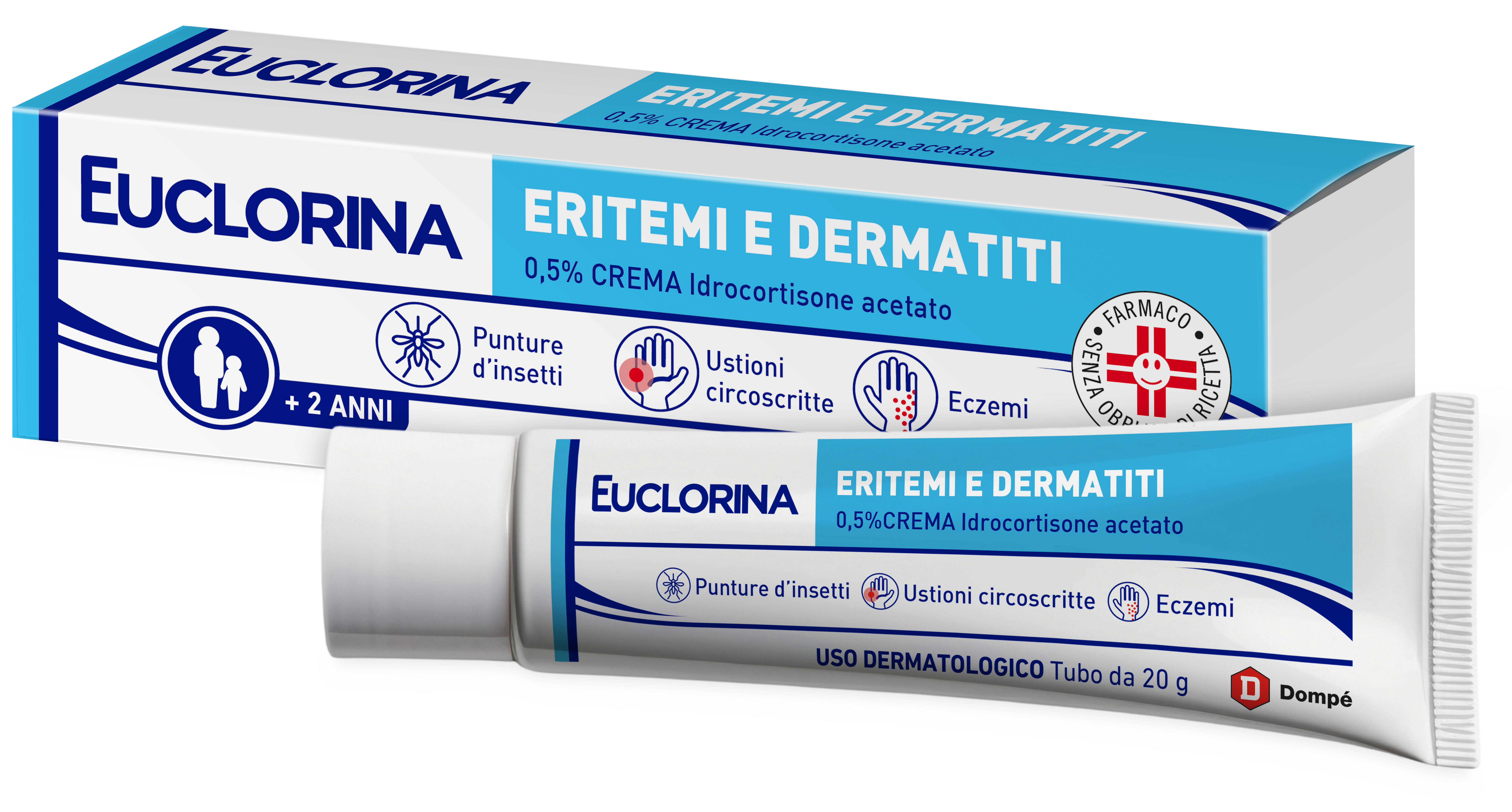 EUCLORINA ERITEMI*CR 20G 0,5% - Farmapre
