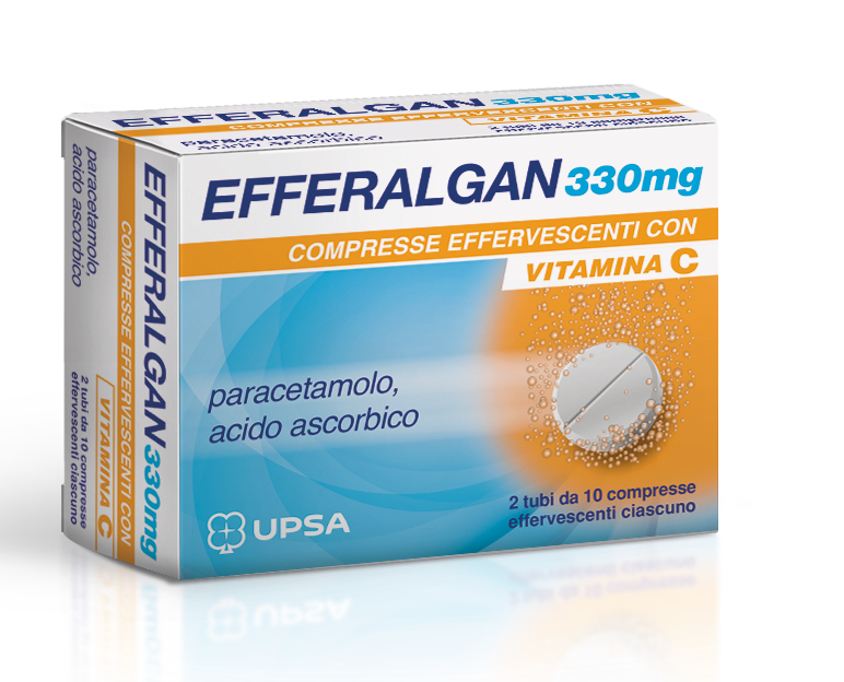 EFFERALGAN*20CPR EFF 330+200MG - Farmapre