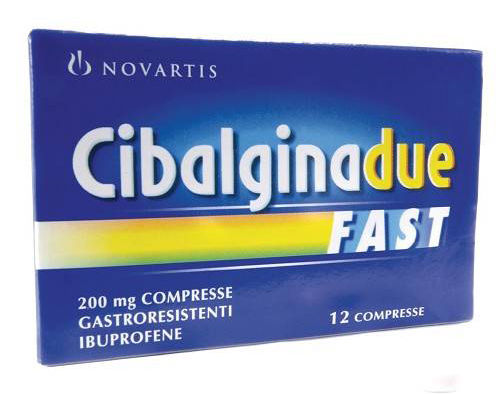 CIBALGINA DUE FAST*12CPR 200MG - Farmapre