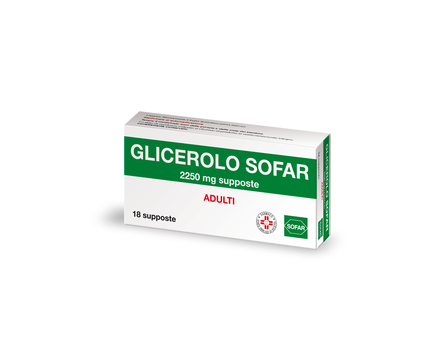 GLICEROLO ALFA*AD 18SUPP2250MG - Farmapre