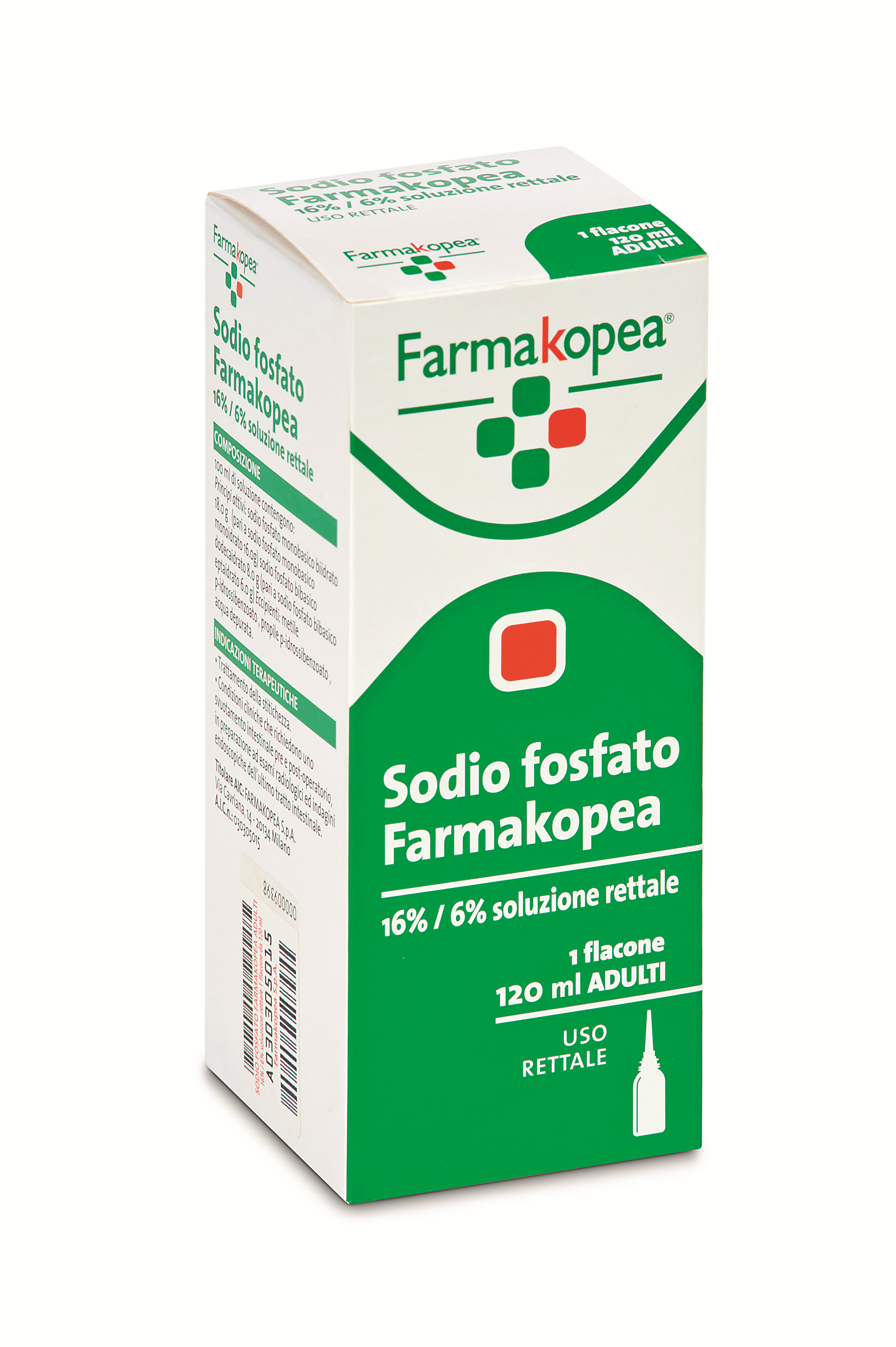 SODIO FOSFATO FA*RETT 120ML - Farmapre