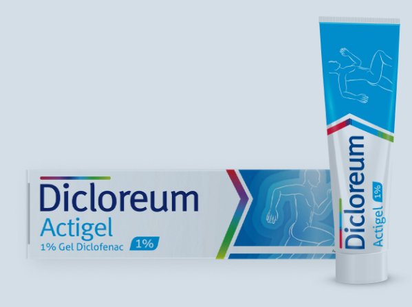 DICLOREUM ACTIGEL*GEL 50G 1% - Farmapre