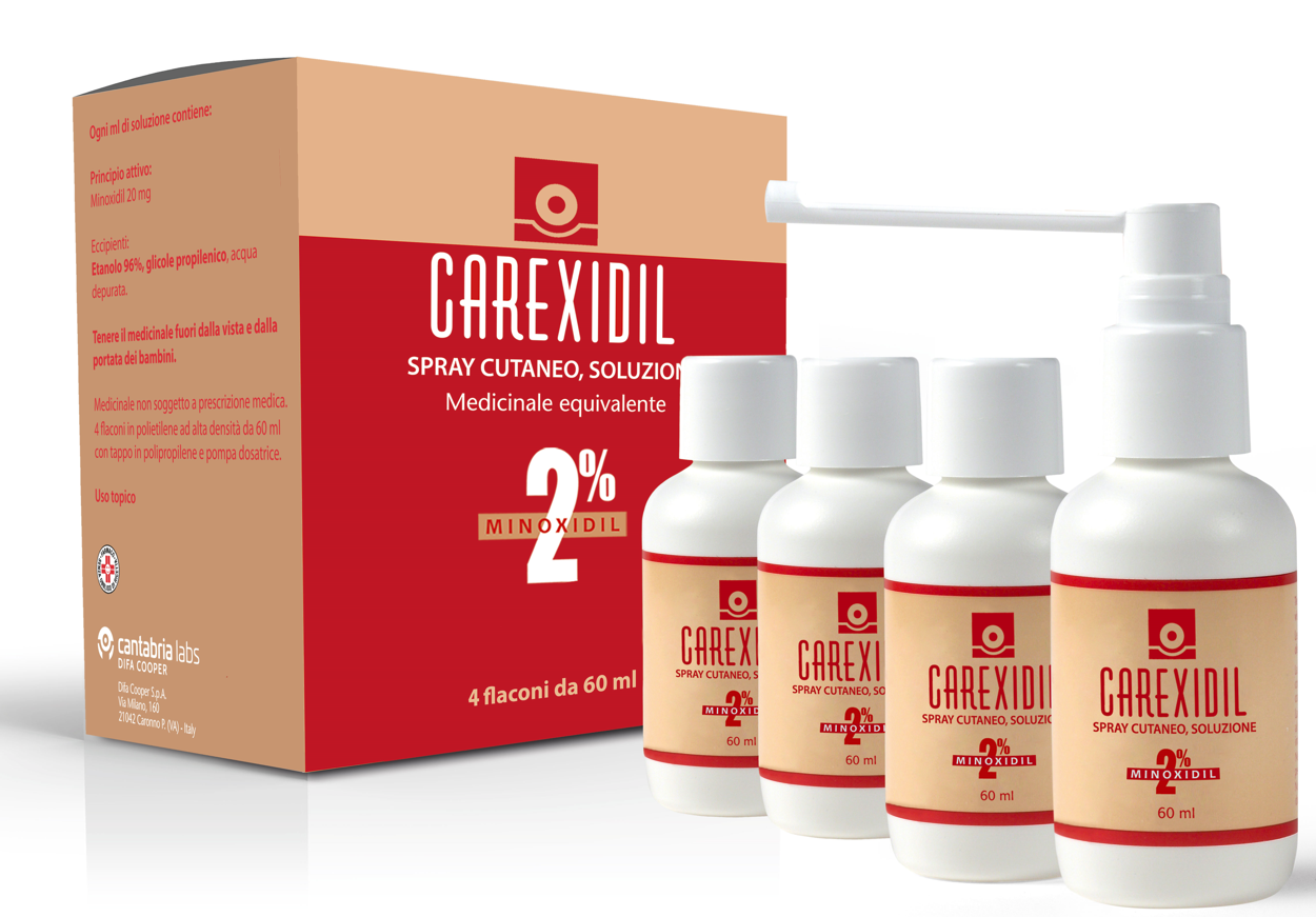 CAREXIDIL*4FL SOLUZ CUT 60ML2% - Farmapre