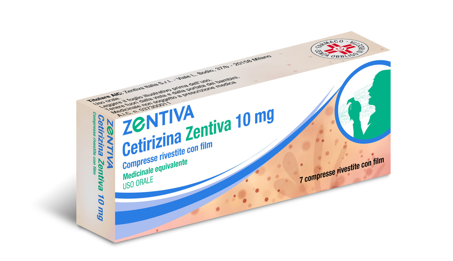 CETIRIZINA ZENT*7CPR RIV 10MG - Farmapre