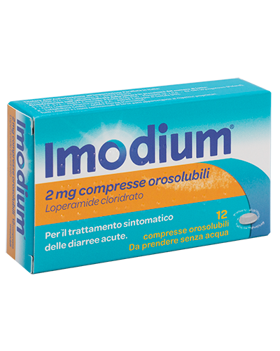 IMODIUM*12CPR OROSOL 2MG - Farmapre