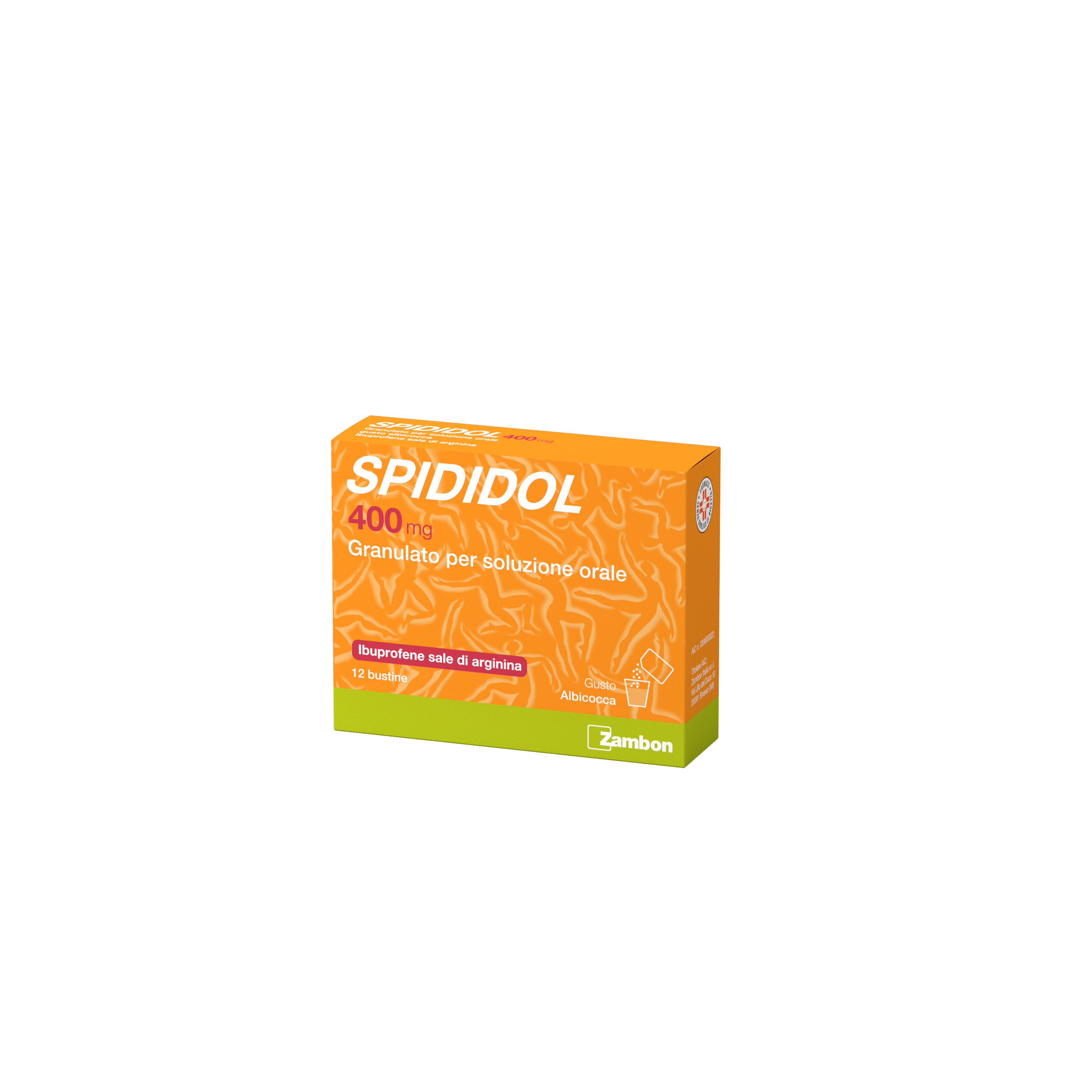 SPIDIDOL*OS GRAT 12BS 400MG AL - Farmapre