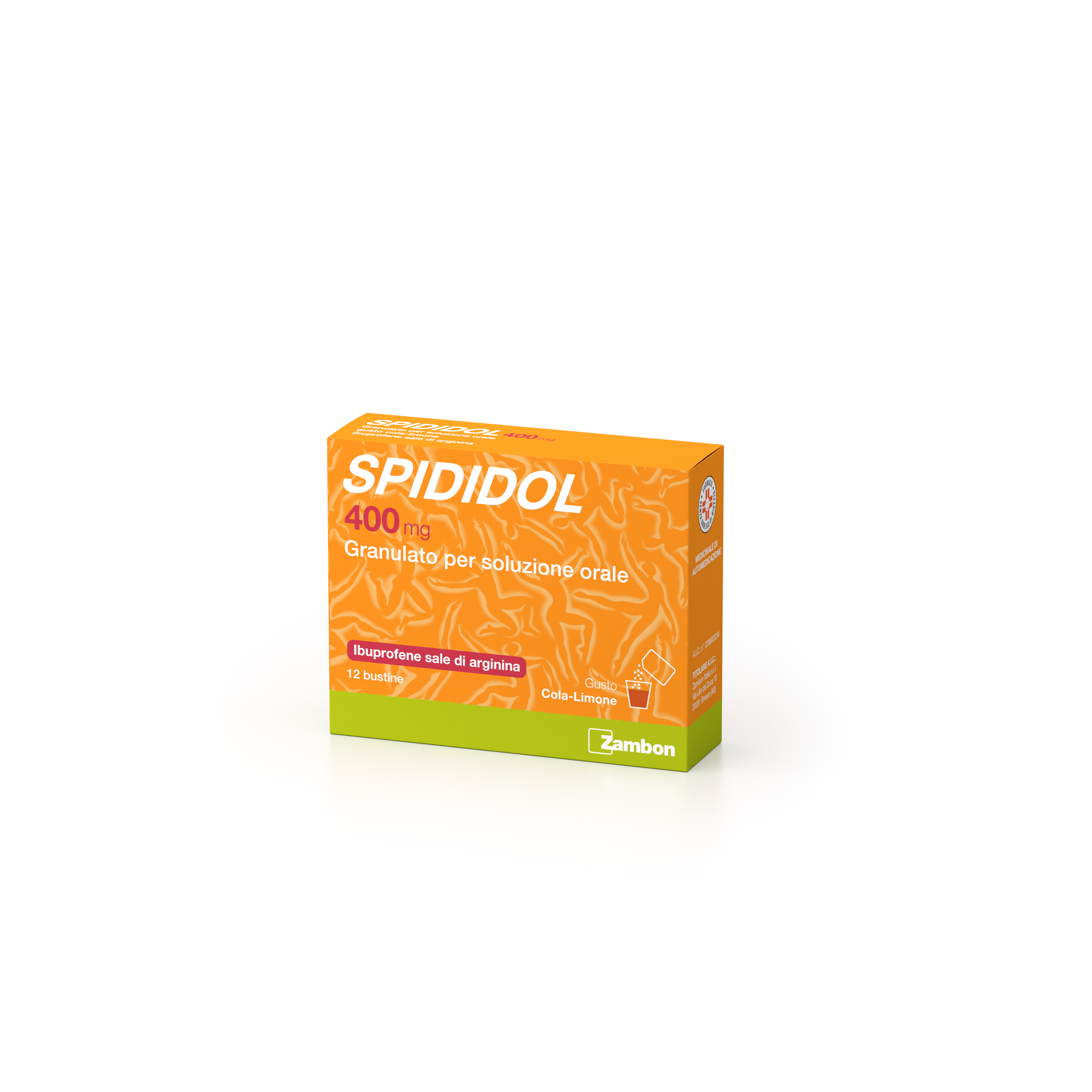 SPIDIDOL*OS GRAT 12BS 400MG CO - Farmapre