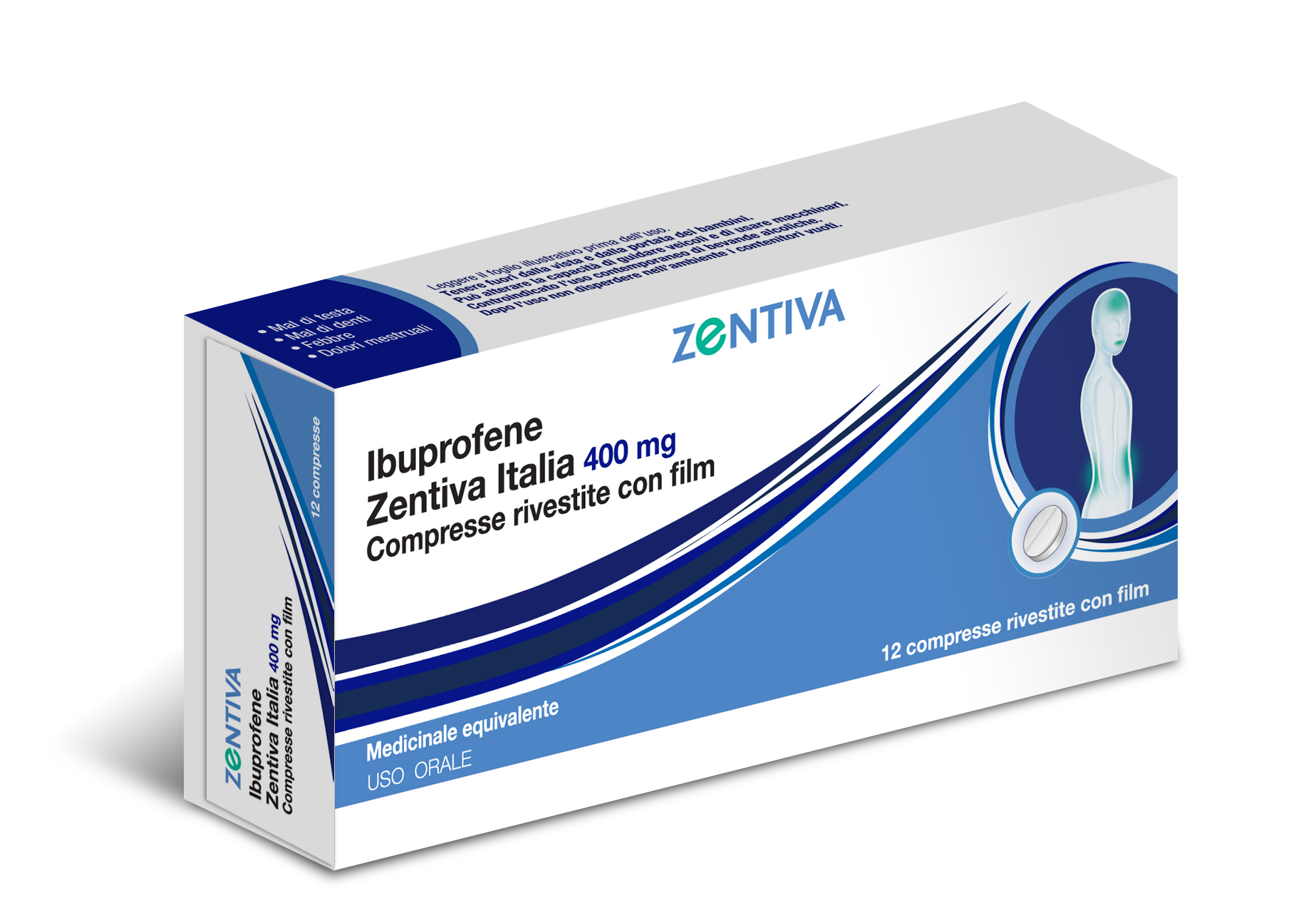 IBUPROFENE ZEN*12CPR 400MG - Farmapre