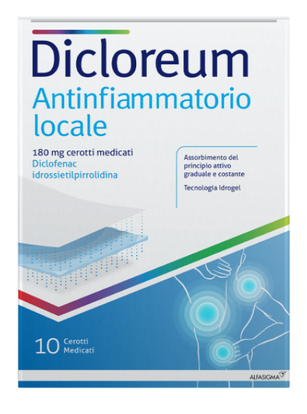 DICLOREUM ANT LOC*10CER MED180 - Farmapre