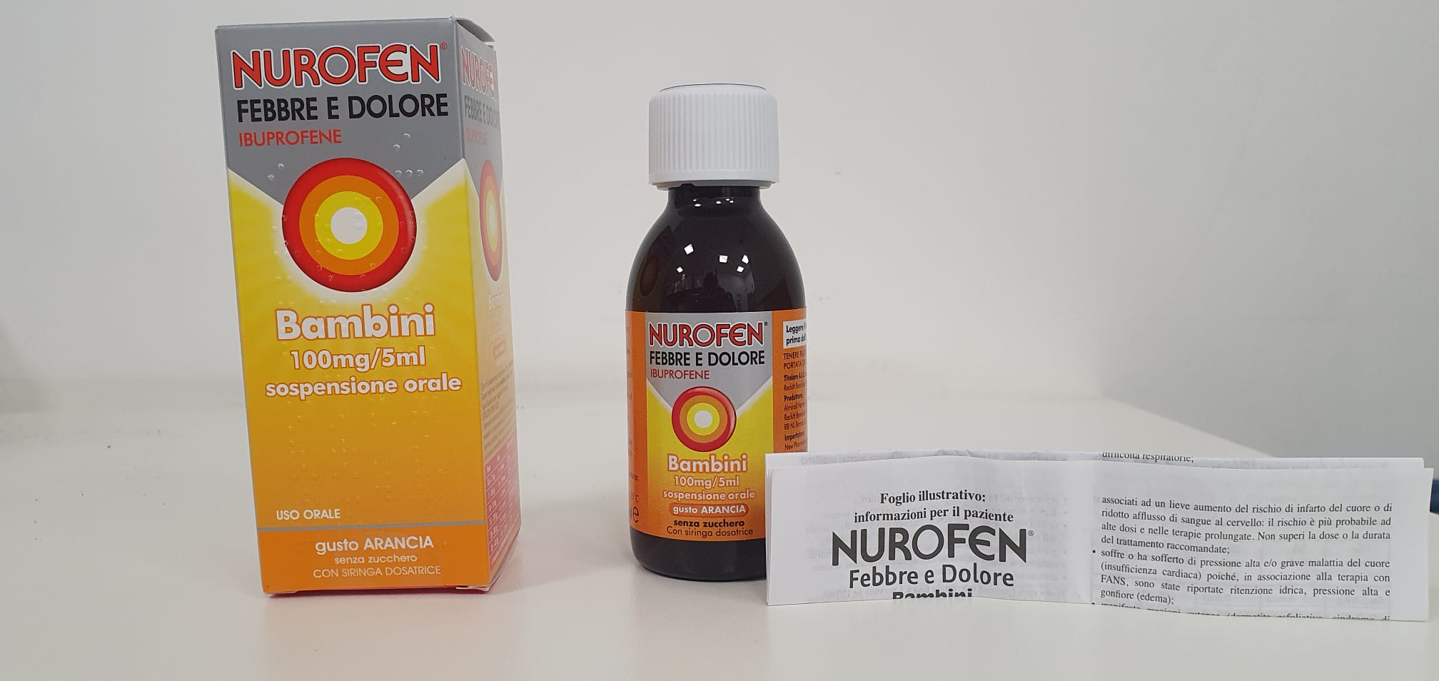 NUROFEN FEBBRE D*BB100MG/5ML A - Farmapre