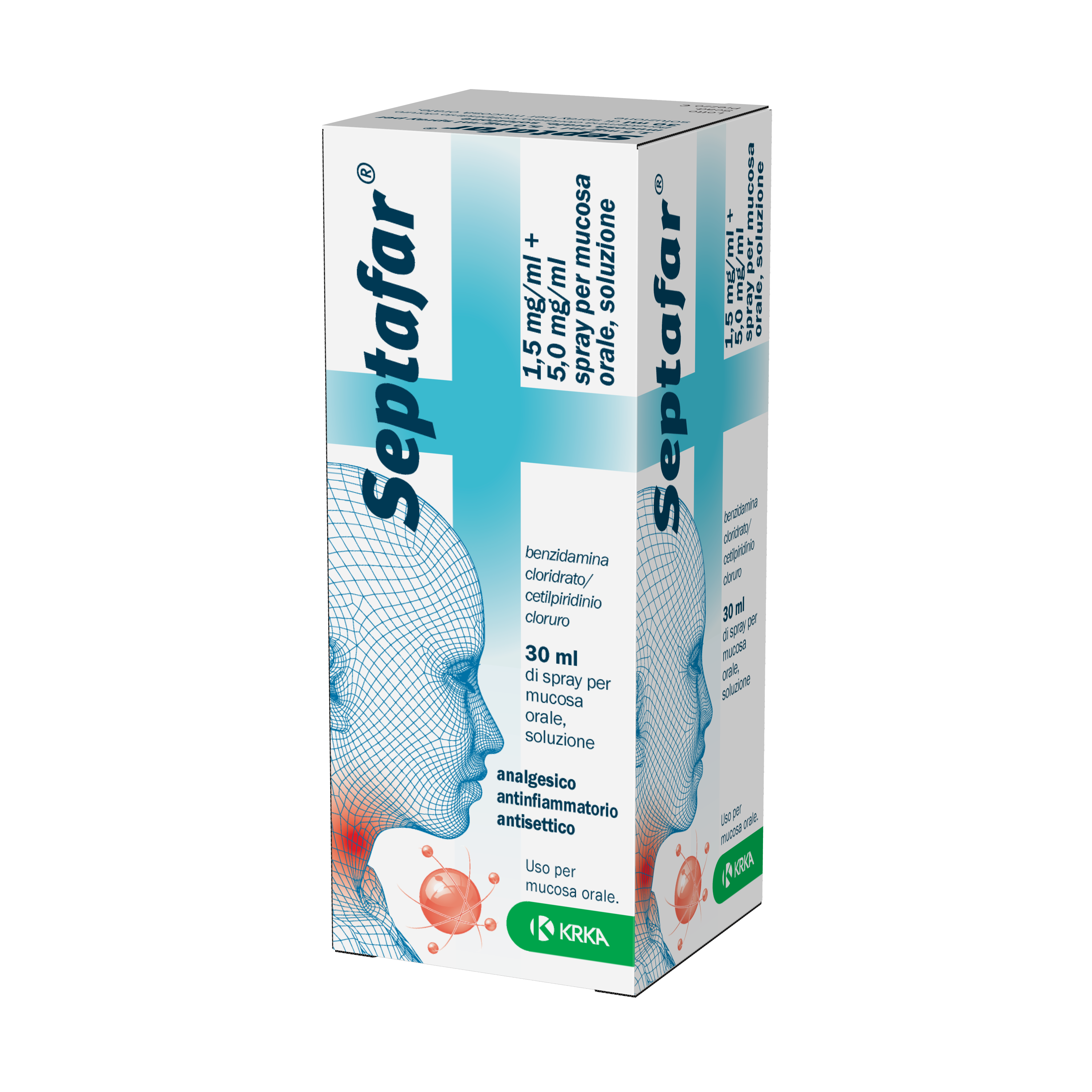 SEPTAFAR*SPRAY 1FL 30ML 250ER - Farmapre