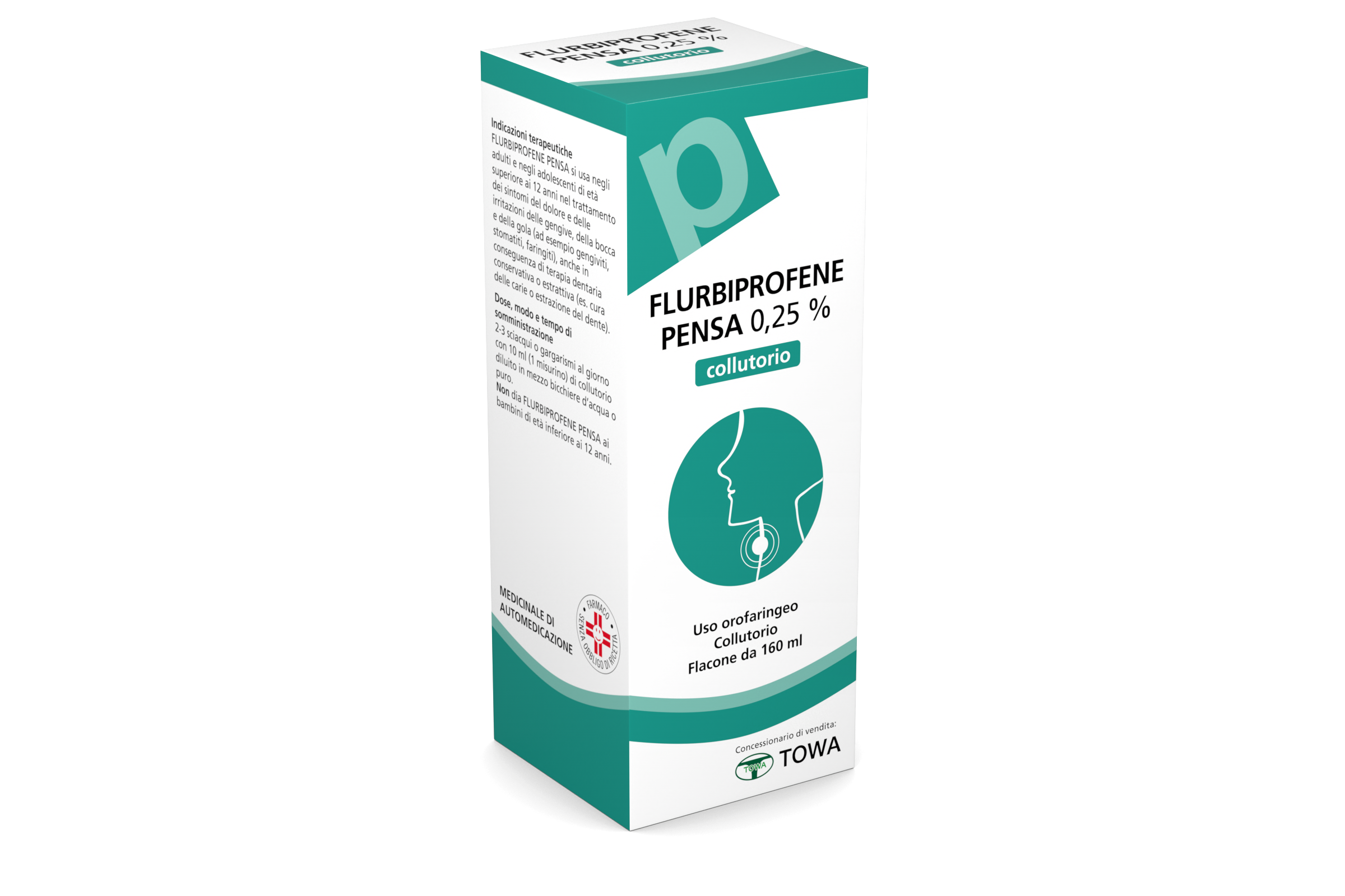 FLURBIPROFENE PE*COLLUT 160ML - Farmapre