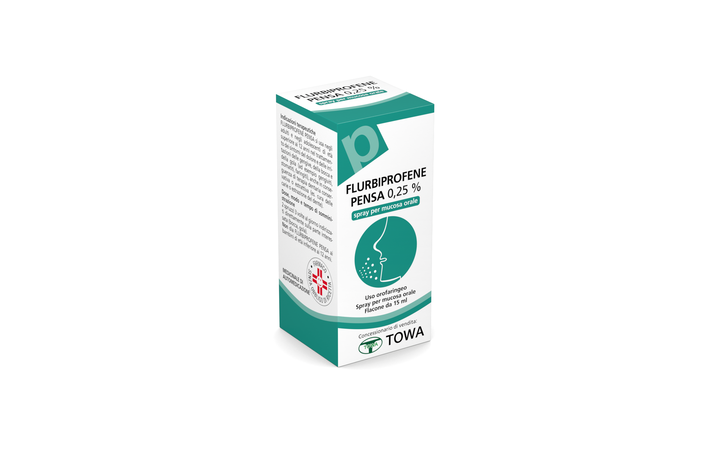 FLURBIPROFENE PE*OS SPRAY 15ML - Farmapre