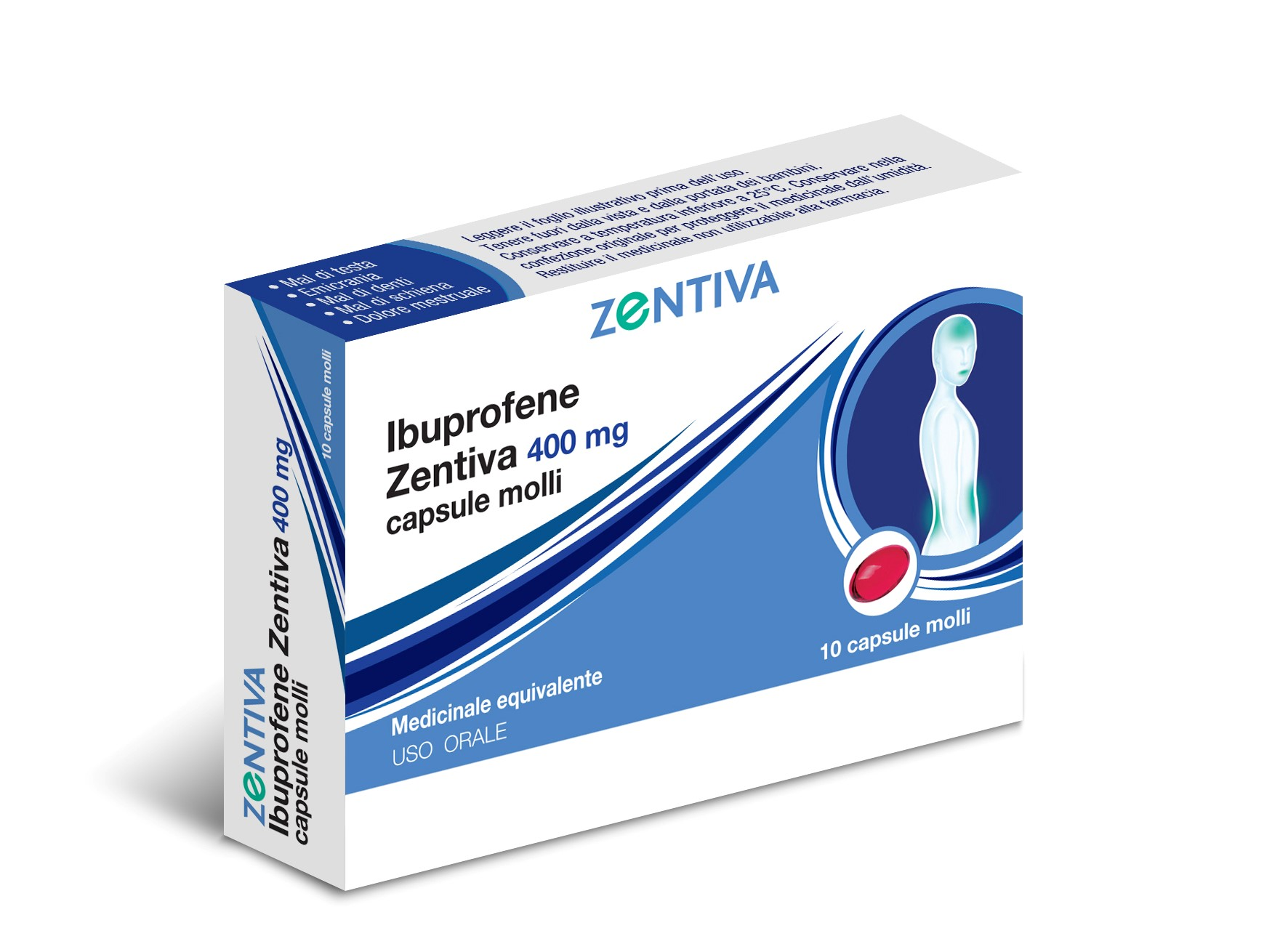 IBUPROFENE ZEN*10CPS 400MG - Farmapre