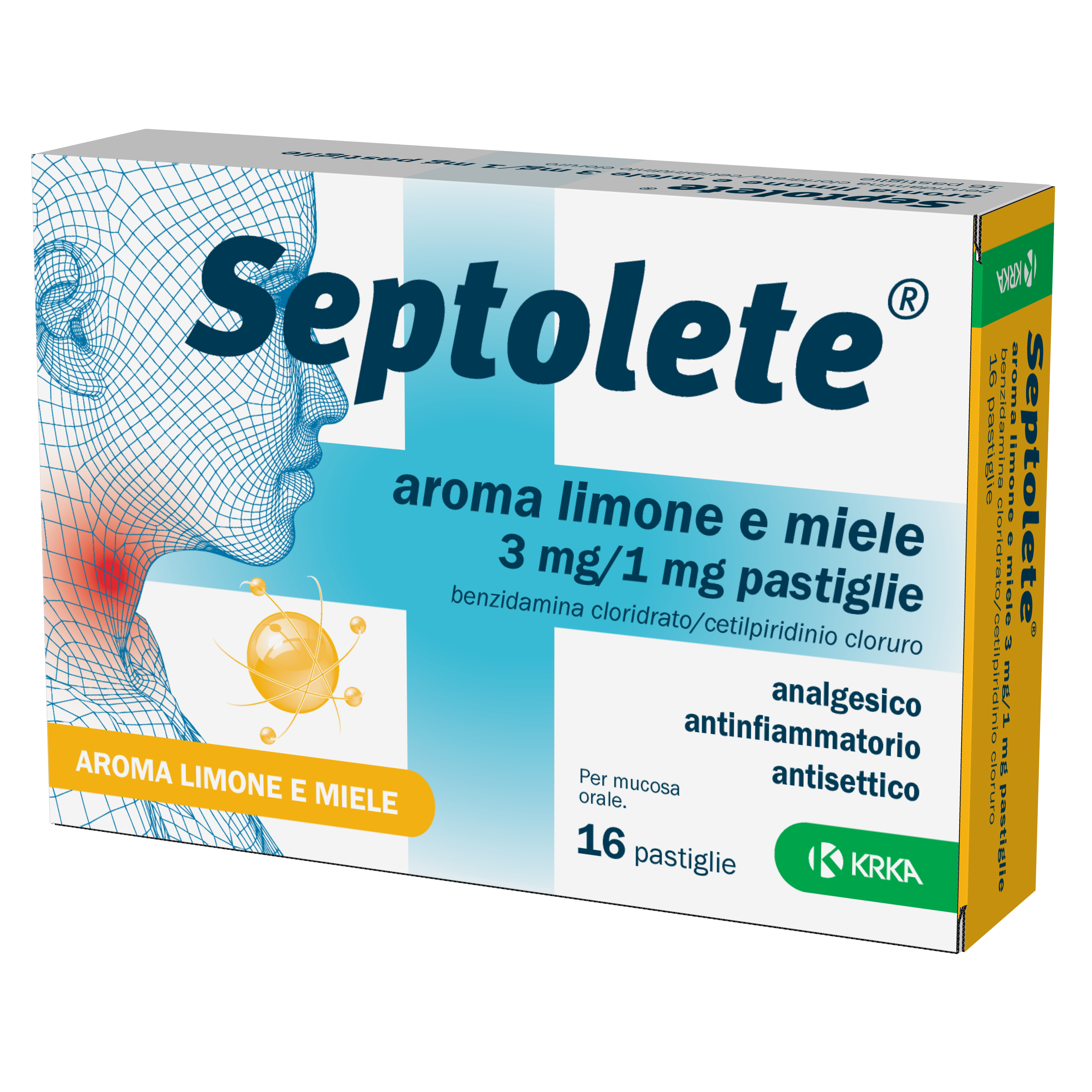 SEPTOLETE*16PAST 3+1MG LIM MIE - Farmapre