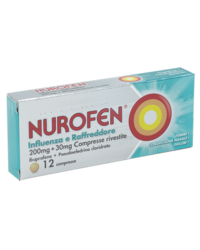 NUROFEN INFLUENZA RAFFR*12CPR - Farmapre