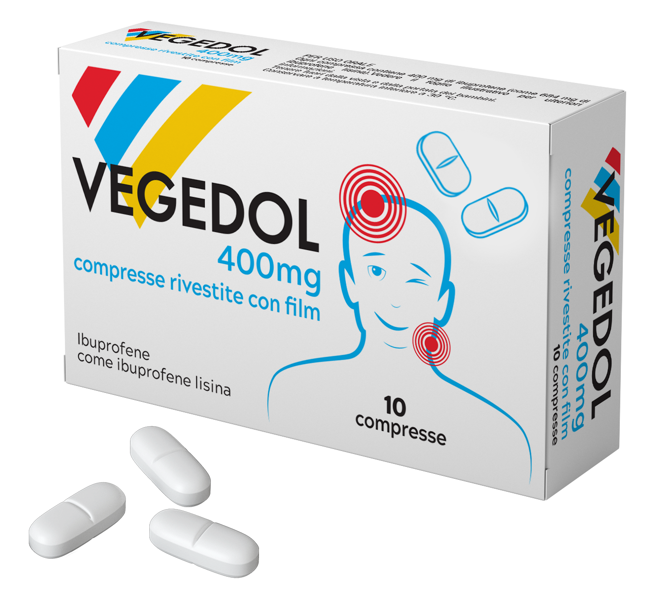 VEGEDOL*10CPR RIV 400MG - Farmapre