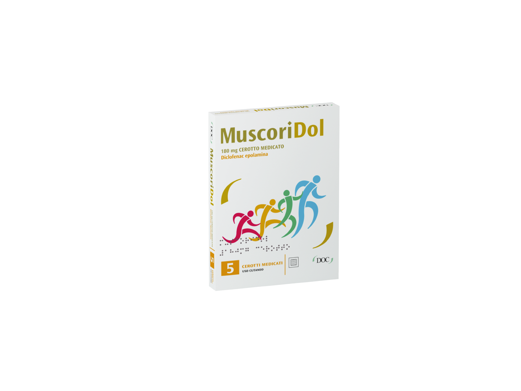 MUSCORIDOL*5CER MED 180MG - Farmapre