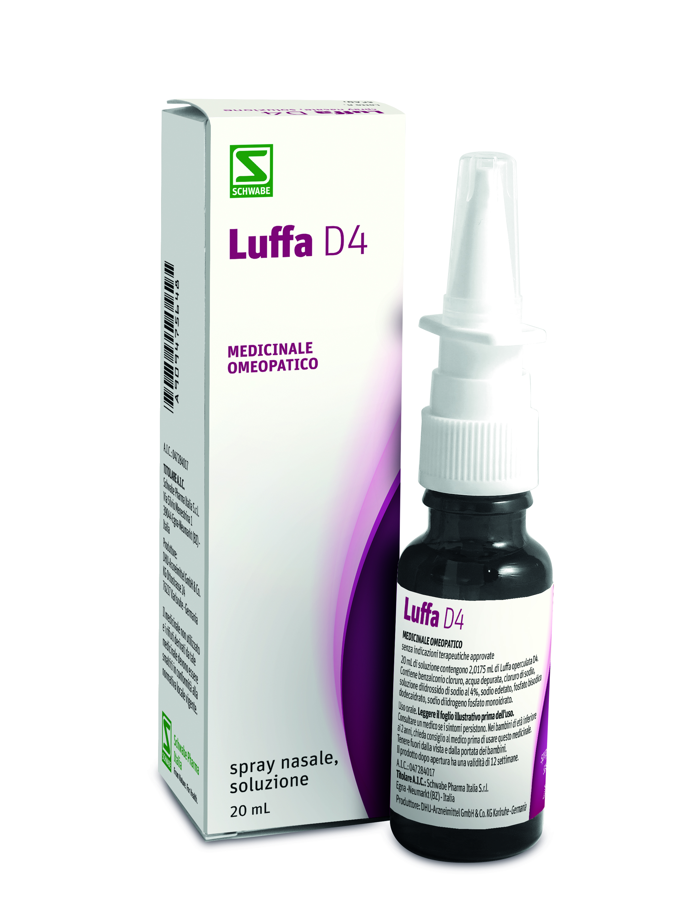 LUFFA*D4 SPRAY NASALE 1FL 20ML - Farmapre