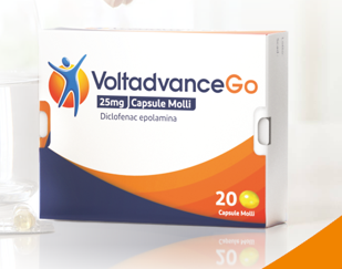 VOLTADVANCEGO*20CPS MOLLI 25MG - Farmapre