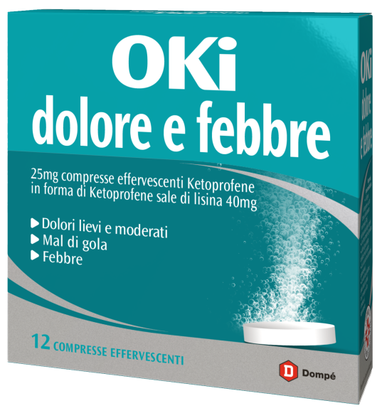 OKI DOLORE E FEBBRE*12CPR EFF - Farmapre