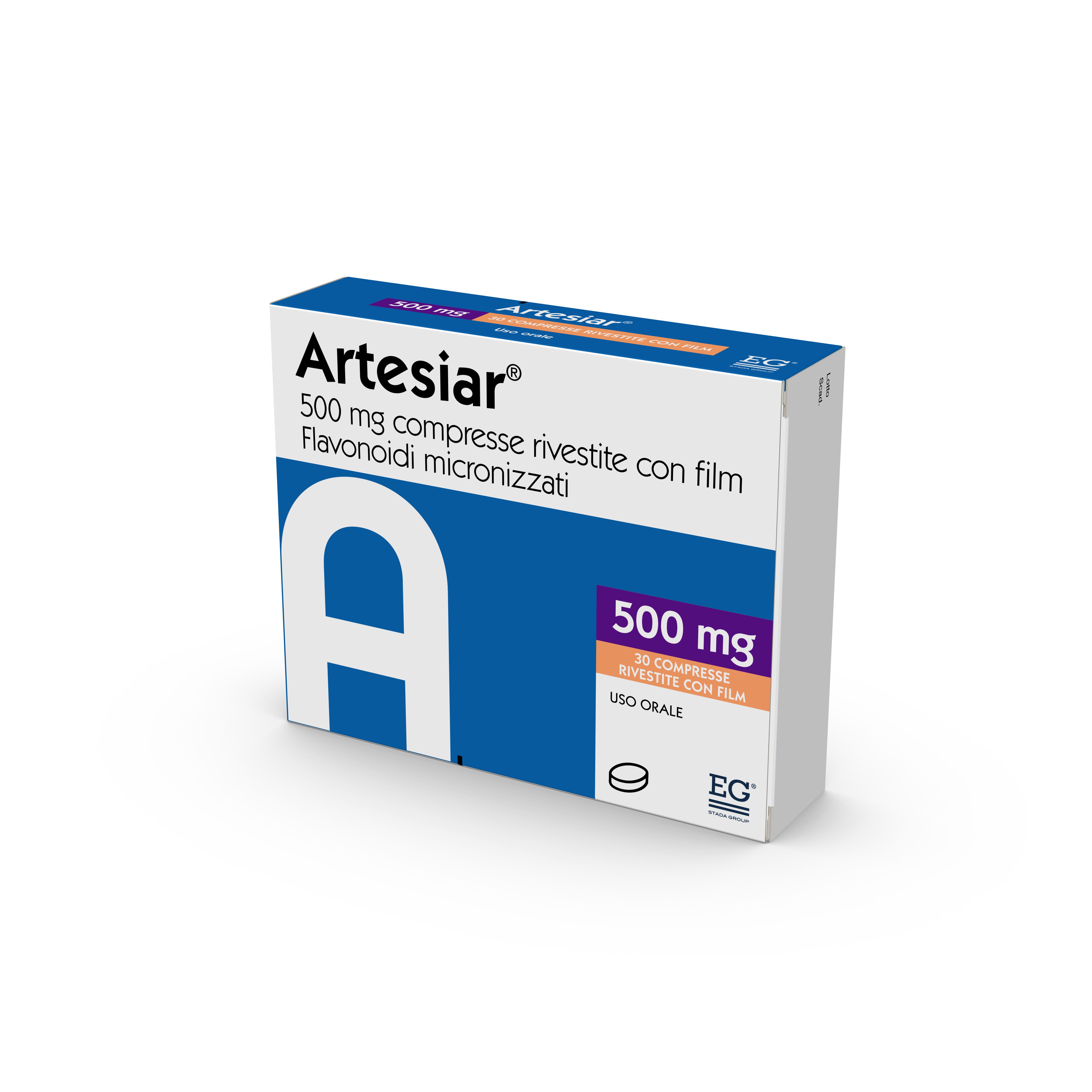 ARTESIAR*30CPR RIV 500MG - Farmapre