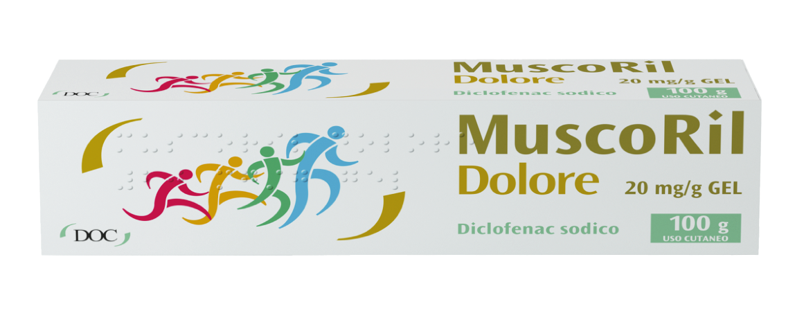 MUSCORIL DOLORE*GEL100G 20MG/G - Farmapre