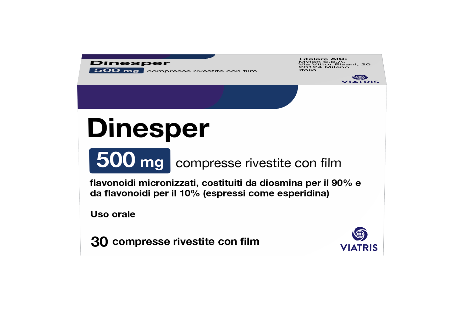 DINESPER*30CPR RIV 500MG - Farmapre
