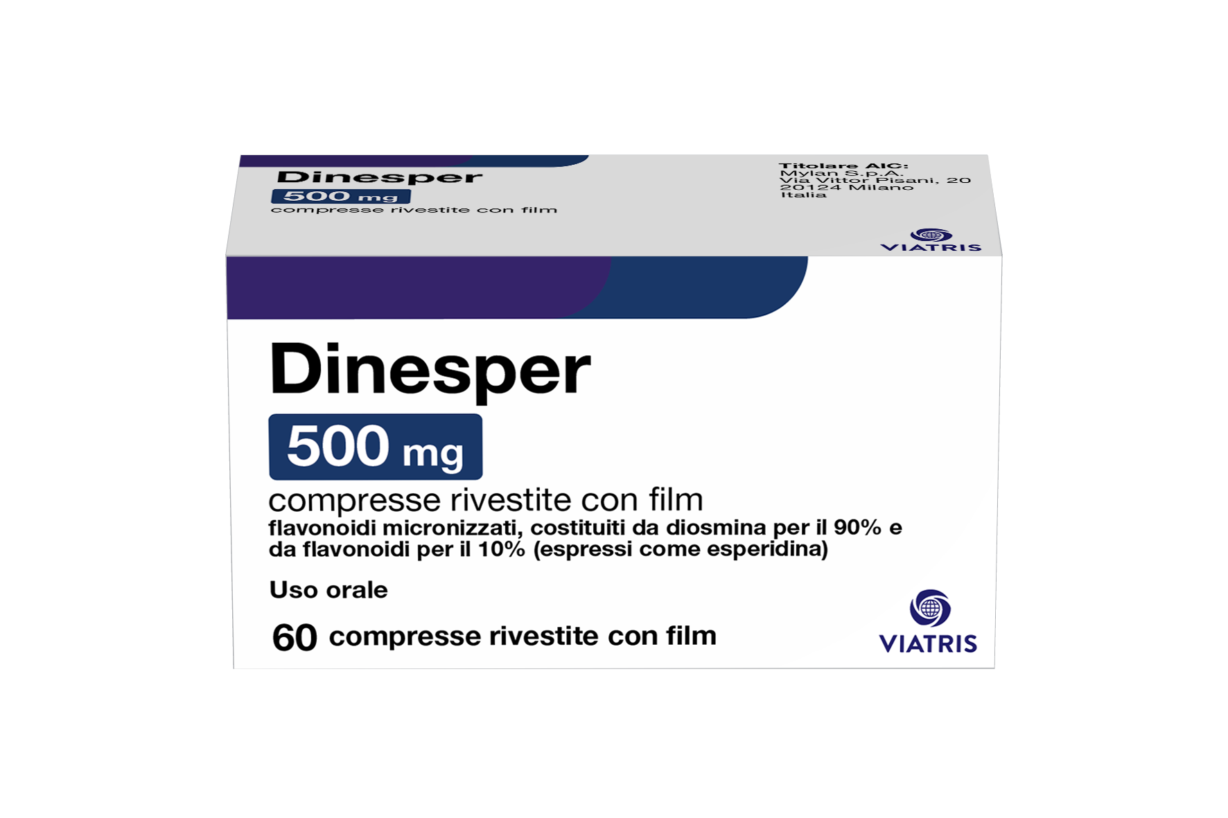 DINESPER*60CPR RIV 500MG - Farmapre