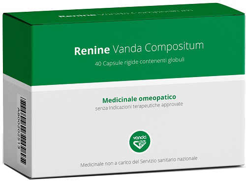 RENINE VANDA COMPOSITUM 40 CAPSULE RIGIDE CONTENENTI GLOBULI - Farmapre