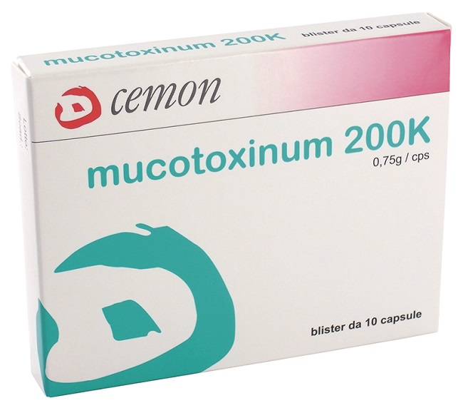 MUCOTOXINUM 200K 10 CAPSULE (CM-I) - Farmapre