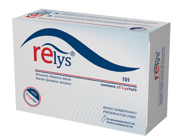 RELYS MONODOSE SOLUZIONE OFTALMICA 30 MINICONTENITORI DA 0,5 ML SENZA CONSERVANTI - Farmapre