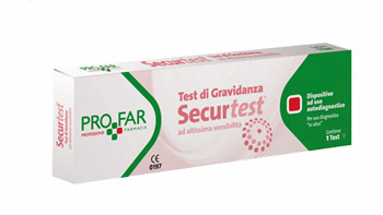 SECURTEST GRAVIDANZA 1 TEST PROFAR - Farmapre
