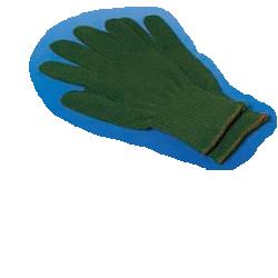 GUANTO IN PURO COTONE MISURA 9 IN FILO VERDE TRASPIRANTE ED ASSORBENTE 50 PEZZI - Farmapre