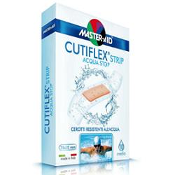 CEROTTO MASTER-AID CUTIFLEXMED STRIP TRASPARENTE IMPERMEABILE SUPPORTO IN POLIURETANO SUPER 10 PEZZI - Farmapre