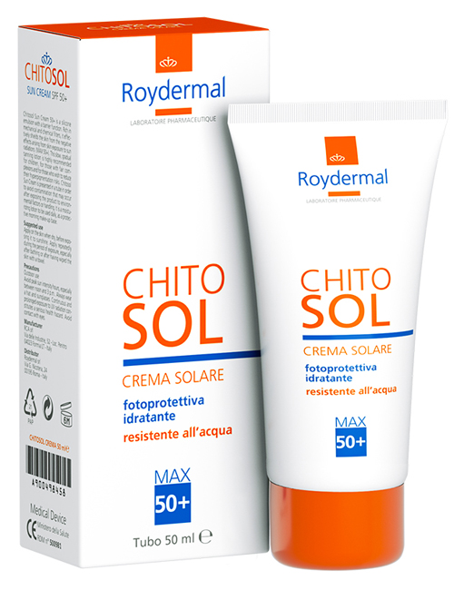 CHITOSOL CREMA SOLARE SPF50+ 50 ML - Farmapre