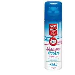 SANO E BELLO SHAMPOO MOUSSE GATTO FLACONE 200 ML - Farmapre