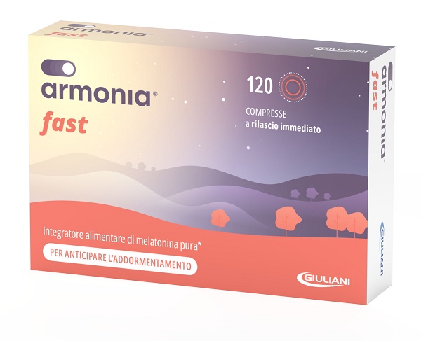 ARMONIA FAST 1 MG MELATONINA 120 COMPRESSE - Farmapre