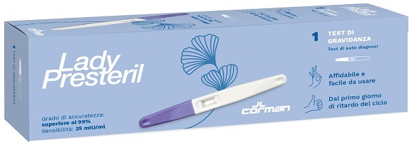 TEST DI GRAVIDANZA LADY 1 PEZZO - Farmapre