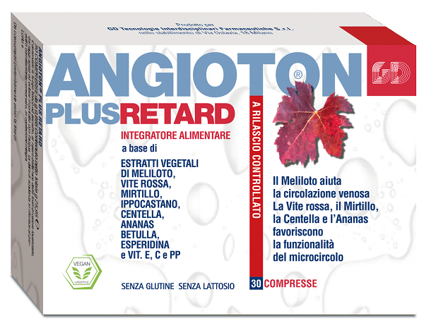 ANGIOTON PLUS RETARD 30 COMPRESSE - Farmapre